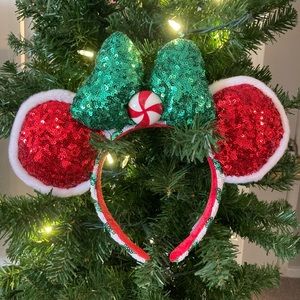 Disney Christmas Minnie/Mickey Ears